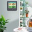 Large Screen Indoor Thermometer & Hygrometer Digital Display Carousel 7