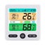 Large Screen Indoor Thermometer & Hygrometer Digital Display Carousel 8