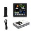 Wireless Weather Clock Multifunctional Touch Screen Black Carousel 4