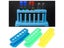 New Lab Plastic Test Tube Rack 6 Holes Holder Burette Stand Supply Equipment Carousel 3