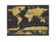 Scratch Map World Map Wall Black Gold Foil Scratch Off Layer Coating Mapa Gift Carousel 3