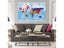 150x100cm Non-woven World Physical Map With Country Flags Plate For Office Carousel 1