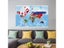 150x100cm Non-woven World Physical Map With Country Flags Plate For Office Carousel 5