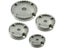 Oven Cooker Hob Gas Burner Crown Flame Cap Kit ( Small 2 Medium Large 55mm - Carousel 4