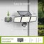 2 Pack Philips Solar PIR Security Flood Lights Carousel 6