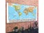 120x80cm World Map With Country Flags Non-woven Painting Wall Art Poster Carousel 4
