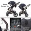Preorder - Supra 3-in-1 Travel System - Stroller + Bassinet + Capsule Car Sea... Carousel 9