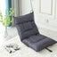 SOGA Grey Lounge Recliner Lazy Sofa Bed Tatami Cushion Collapsible Backrest S... Carousel 5
