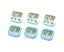 6 Pack Digital Timer for Teacher Small Timers for Kids Magnetic Back Big LCD Carousel 1