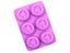 6-hole bee-shaped silicone DIY handmade soap candle mold craft mold Carousel 1
