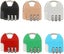 6 Pieces Combination Lock, Luggage Padlock, Code Padlock, Suitcase Padlock, A Carousel 1