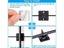 100PCS Cable Tie Bases Mount Self Adhesive Car Fixing Wall Holder Zip Ties Carousel 4