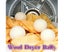 Laundry Ball 6Pcs 6Cm Wool Tumble Dryer Anti Static Balls Reusable Laundry Ac Carousel 4