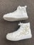 Lelli Kelly White Canvas Ribbon High Tops Carousel 2