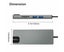 8 in 1 Multiport Type C To 4K HDMI Adapter USB 3.0 Cable Type C To HDMI USB H Carousel 7