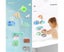 8in1 Set Water Toy Cute Raining Forest Bath Toy Waterfall Rotary Waterwheel W Carousel 5