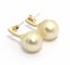 SALE! Gorgeous AUSTRALIAN GOLD PEARL & Crystal Earrings Carousel 4