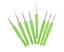 8Pcs Crochet Hooks Multiple Colors Sweater Needle Soft Handle Weaving Tools F Carousel 1