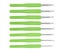 8Pcs Crochet Hooks Multiple Colors Sweater Needle Soft Handle Weaving Tools F Carousel 3