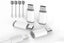 4Pcs Lightning to USB C Adapter Charging and Data Transfer for iPhone 15 16 Carousel 3