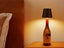 3 Colors Stepless Dimming Wine Bottle Lamp USB Charge LED Wine Bottle Lamp Black Carousel 8