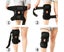 Adjustable Knee Support Brace Stabilizer Knee Pads Sport Knee Sleeve Knee Bra Carousel 6