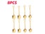 4/8PCS Stainless Steel Coffee Spoon Creative Shovel Shape Tea Spoons Ice Cream Carousel 6