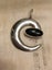 VINTAGE Sterling Silver & Onyx Pendant Carousel 6