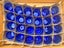 96 New Blue Candle Holders / Shot Glasses / USA Made RRP $2,500 USD Carousel 6