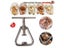 Nut Opener Machine Walnut Sheller Tool Stainless Steel Macadamia Nut Opener Carousel 4