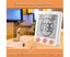 Bathroom Clock Multi-Function Electronic Thermometer And Hygrometer Timer Carousel 3