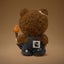 POP MART Hirono Living Wild Fight For Joy Plush Doll - AfterPay Available Carousel 3