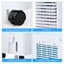 Evaporative Air Cooler Portable Air Fan Cooler Carousel 12