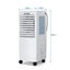 Evaporative Air Cooler Portable Air Fan Cooler Carousel 13