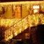 LED Icicle Lights - 10m Wave Pattern - Solar Charged Or Powered Carousel 5