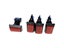 Arcade Push Button 25 Center Red For Credit Coin Gamed Game Led With Micro Carousel 1