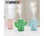 Cactus humidifier creative plant mini usb air purifier car atomization cactus Carousel 2
