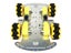 Mecanum Wheel Robot Kit 4WD Omnidirectional Wheels Smart Robot Car Chassis Carousel 4