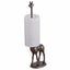 Toilet Paper Holder Cast Iron Giraffe Towel Stand Carousel 4