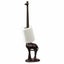 Toilet Paper Holder Cast Iron Giraffe Towel Stand Carousel 7