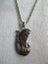 NORDIC VALKNUT NECKLACE - VIKING SHIP - ODIN'S KNOT - 58CM STAINLESS STEEL CHAIN Carousel 1