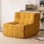 Sofas Loungers Couches 1 Seater Corduroy Foam Yellow Armchairs - NZ Stock Carousel 1