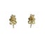 9CT Y/G DIAMOND STUD EARRINGS Carousel 4