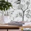 Wallpaper. Tropical Flowers - Black & White. 2 roll bundle. PTW. Carousel 5