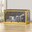 Artiss Storage Box Container Foldable Stackable 5 Sides Open Transparent 115L Carousel 7