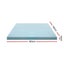 Giselle Bedding Memory Foam Mattress Topper Cool Gel Bed Mat Bamboo 10cm Single Carousel 2