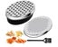 Cheese Grater with Food Storage Container and Lid Vegetable Chopper Carousel 1