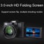 Retro Mirrorless Camera With 4K Hd 16X Zoom Wifi 3-Inch Flip Screen 64G Carousel 4