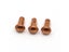 1-50pcs M1.5 M2.0 M2.5 M3 M4 M5 M6 M8 Copper Rivet Pan Head Solid Rivets Brass Carousel 4