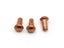 1-50pcs M1.5 M2.0 M2.5 M3 M4 M5 M6 M8 Copper Rivet Pan Head Solid Rivets Brass Carousel 5